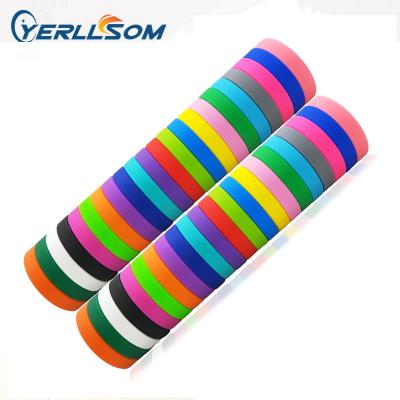 China YERLLSOM CLASSIC custom pantone silicone wristbands for promotional gifts Y21032501 for sale