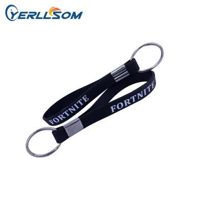 China Souvenir Gift Trade Assurance Customized Personalized Rubber Silicone Key Chain For Promotional Gifts YS19080205 for sale