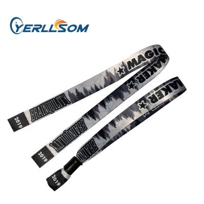 China YERLLSOM High Quality Customized Cloth Man and Woman Wristbands With Personal Printed For Events Logo Y21031512 for sale