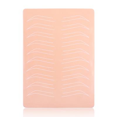 China Ombre Powder Forehead Practice Skin SA Factory Supply Practice Mat Shadow Pad Powder Ombre Powder Forehead Practice Skin for sale