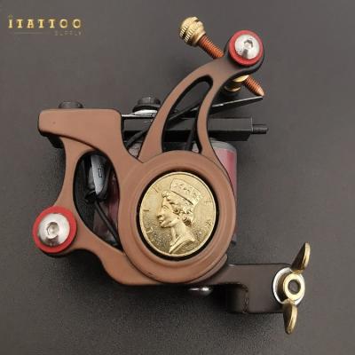 China Newest 2019 Best Selling Permanent 10 Wrap Professional Copper Tattoo Machine Coil For Tattoo Artist for sale