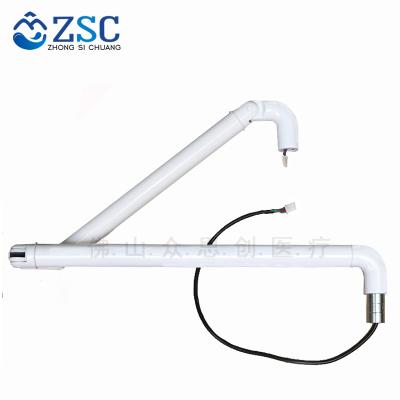 China Metal Monitor Dental Stand Dental Chair Mounted Ceiling Lamp Arm Foshan Chair Dental Accessories for sale