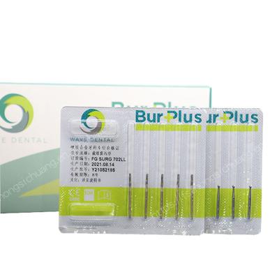 China Pack Steel Dental Consumables Polishing Smoothing Teeth Burs Handpiece Dental Diamond B for sale