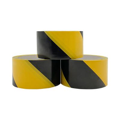 China 3S White Red Black Yellow Customized Special Waterproof Warning Ending PVC Tape Factory Direct Hair for sale