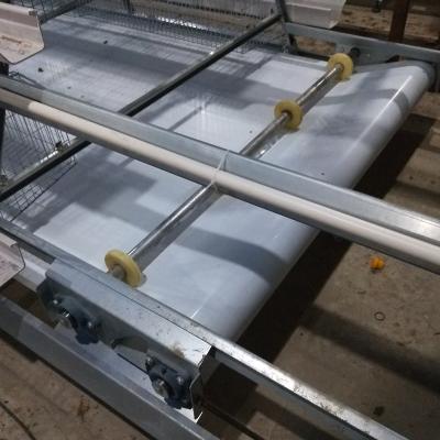 China Heat Resistant Poultry Chicken Quail Lean Rabbit Cage PP Fertilizer Conveyor Belt for sale