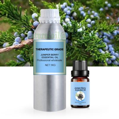 China Skin Revitalizer 100% Pure Natural Organic Juniper Berry Essential Oil Aromatherapy Diffuser Body Care Massage Oil For Cosmetics Candle Soap Make for sale