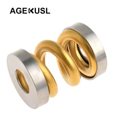 China AGEKUSL Ti Shock Absorber Titanium Titanium Coil Spring Rear Suspension Ti Damper Use For Brompton Folding Bicycle for sale