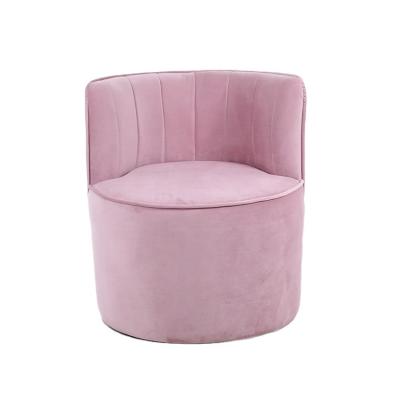 China Other Anji Kasei Design Modern Pink Velvet Single Lounge Leisure Chair for sale