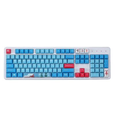 China Mechanical Wholesale Gaming Keyboard Keycaps Set Customized Keyboard Keycaps Set Animation Theme Keycaps for sale