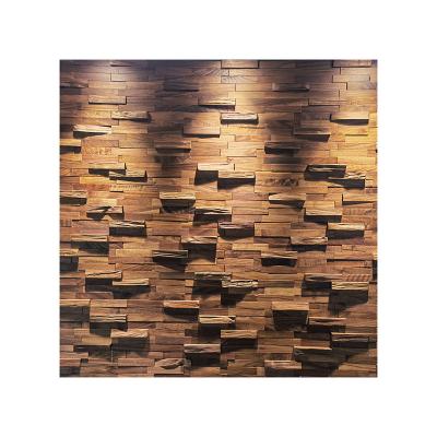 China Import and export quality natural-patternde feature wall panel decorative solid wood decor for sale