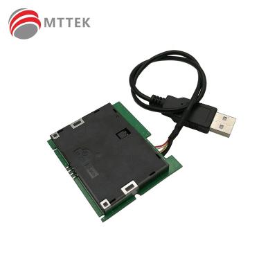 China Card Reading and Enrolling Support ISO7816 - MCR3521-M Touch Smart Card Reader Module Ideal for Secure Access / Card / ID&IC&PSAM&CAC&PIV&Chip Landing for sale