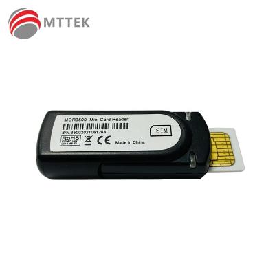 China Mini Card ID-000 (SIM Card Reader MCR3500 Reader Support NFC JAVA Chip Jcop 40K J2A040 80K J2A080 Contact IC Size) for sale