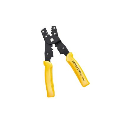 China Multi Functional Line PARON Connectors Pressing Tool Pliers Hand Tools Crimp Pliers Lug Crimp Clamp for sale