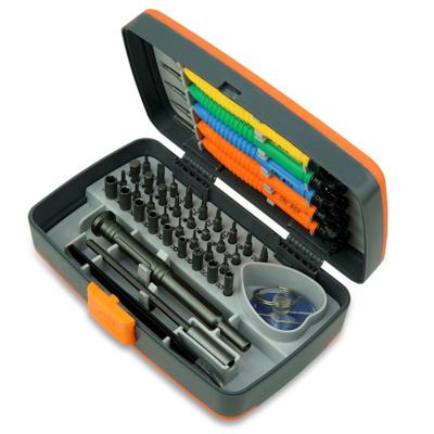 China PARON Household Repair Tool 45 in 1 Ratchet Screwdriver Set Tool Kit Multitool Combination Screwdriver Bit Set for sale