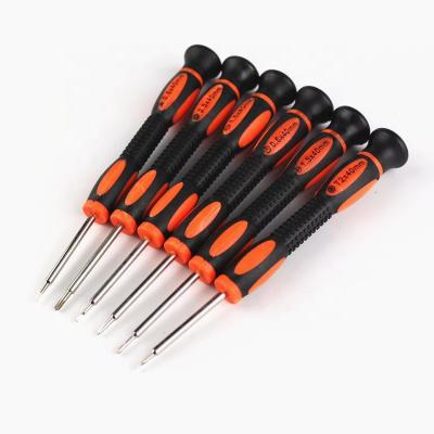 China Household Repair Tool PARON Multifunctional 6PCS Household Screwdriver Set Box CRV Ratchet Tool Kit Screwdriver Set for sale