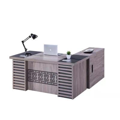 China Convertible Wood Desk with Adjustable Desk for Manager's Office Desk for sale