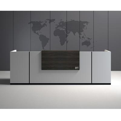 China Convertible Modern Reception Desk With Studio Office Equipment MDF Desk Table for sale