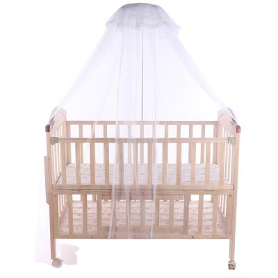 China Modern and simple hot sale crib set wooden newborn baby crib for sale