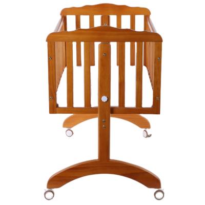 China 2022 modern and simple made in china baby cradle baby bedding crib solid wood baby nest for sale