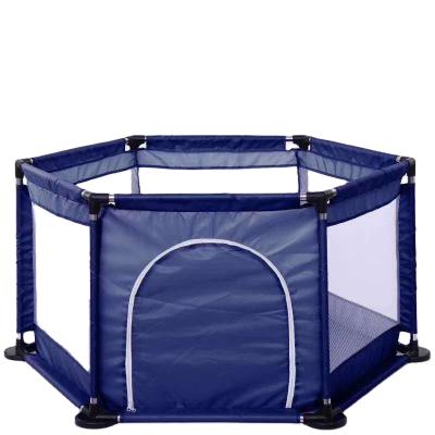 China Modern And Simple Foldable Indoor And Outdoor Children's Fence Baby Safety Playground Barrier for sale