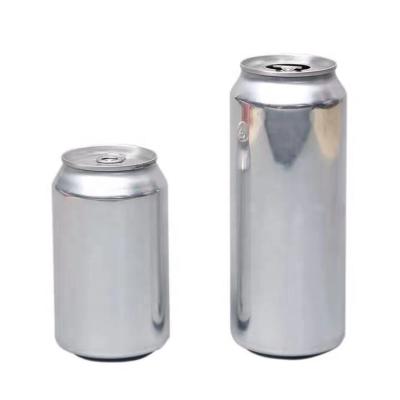 China Customized 330ml Smooth Aluminum Beverage And Food Bottle Cans Recyclable Slim Aluminum Can 250 White for sale