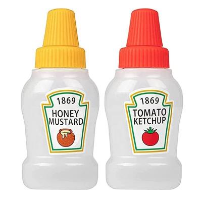 China 2pcs/set Bento Mini Accessories Home Organizers Ketchup Bottle Food Sauce Bottle With Kitchen And Home for sale