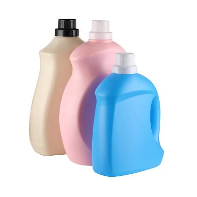 China Household Products 2L 3L 5L Customized Container Empty Liquid Laundry Detergent Liquid Laundry Detergent Packaging Bottle HDPE for sale