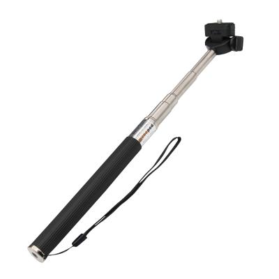 China Kaliou GP G030 Portable Flexible Camera Selfie Stick with Black Aluminum Alloy Material for Smartphone Mobile Phone Clip Selfie Stick Tripod for sale