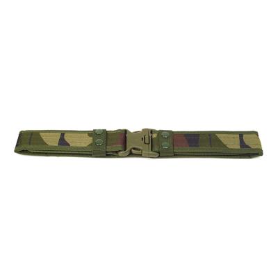 China Wholesale Camouflage Comfortable Nylon Heavy Duty Belt Unisex Adjustable Comfortable Tactical Military Belt for sale