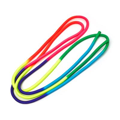 China Eco - Friendly High Strength Colored Fluorescent Polyester Nylon Braided Ropes 10mm Manufacturing for sale