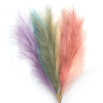 China Decotation Home Hot Selling Artificial Pampas Grass Flowers For Decoration Wedding Artificial for sale