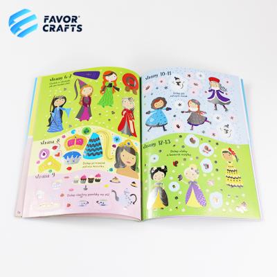 China Wholesale high quality princess activity books for girls for sale