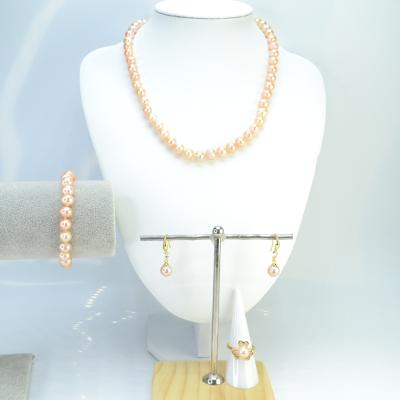 China Cute pearl earrings/pearl earrings and necklace/freshwater pearl and plug earrings for sale