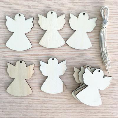 China 2021 Custom Cheap Price Wooden Christmas Ornaments Decoration Sets Home Decor for sale