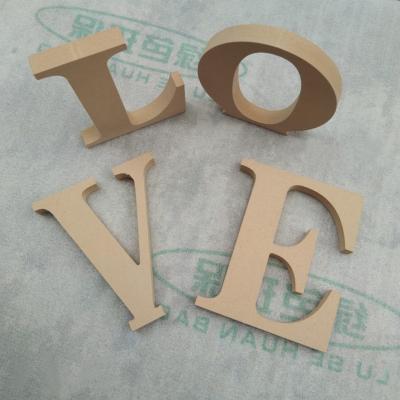 China China Custom Wholesale Large Wooden Letters Wedding Gift Craft Decoration for sale