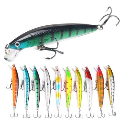 China ABS Minnow Fishing Lure Wholesale Plastic Colorful Hard ABS Baits Artificial Fishing Lure Suppliers for sale