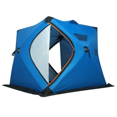 China Water Proof Ice Fishing Tent Clam Roof Ice Fishing Winter Tent for sale