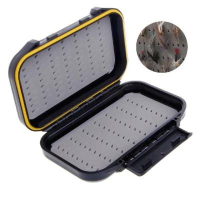 China Other Waterproof Fly Fishing Lure Bait Hook Case With ABS Plastic Foam Fishing Tackle Box for sale