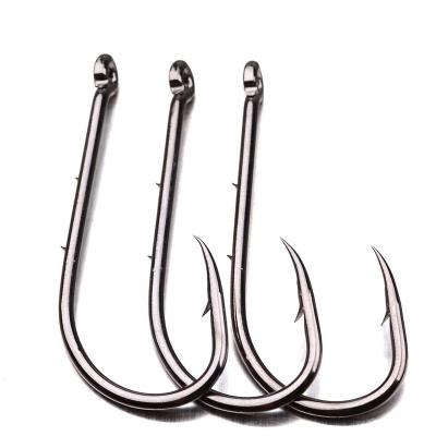 China Proberos 100pcs/Bag Carbon Steel Tuna Hook Circle Hook 1# for sale