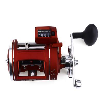 China Drum Fishing Reel With Depth Counting Fishing Trolling Reels KD-YL004 for sale