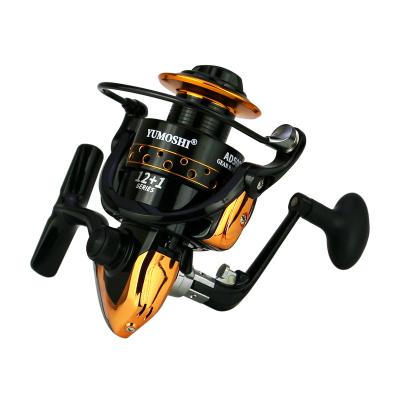 China Hot Selling LEFT HAND JAPAN Spinning Fishing Reel Black Fishing Reel for sale