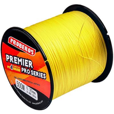 China Float Marker 300M&500M&1000M Fishing Line Green /Gray/Blue/Red/Yellow Color 4 Brackets PE Braided Fishing Lines for sale