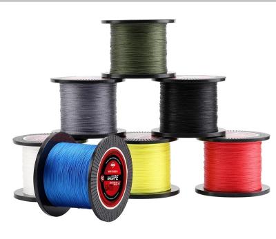 China Float locator 8-80LB tippet multifilament 4 strands braided fishing line for sale