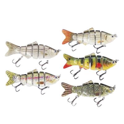 China Hot-selling Luya multisection baitHot sale 8cm simulation bionic bait KD-OD-D6J01 for sale