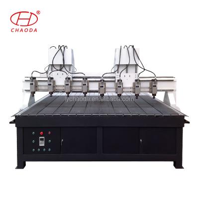 China 4 Procedure Multi Head CNC Router / 3 CNC Milling Machine Ax JCW1325-4H for sale