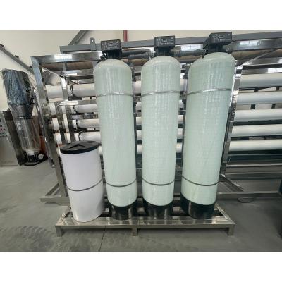 中国 1000 L / H 水濾過機 井戸用 水砂 炭フィルター 工業浄化器 販売のため