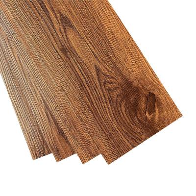 China Modern Wholesale Self Adhesive Wood Factory Room PVC Indoor Floor Tiles Directly for sale