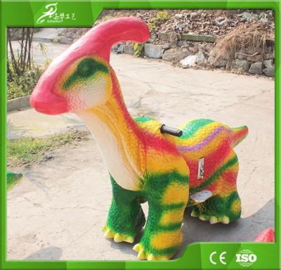 China 2018 new style Coin-operated dinosaur toy cars for kiddie ride for sale