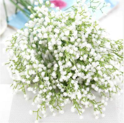 China Lovely Mini Artificial Baby's Breath of Flower Gypsopehila Bush for Wedding Flowers Home Decoration for sale