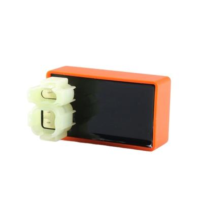 China Orange Plastic Performance A/C 4+2 Pin CDI Box For GY6 50cc GY6 150cc Chinese 4T Scooters ATV Go Kart for sale